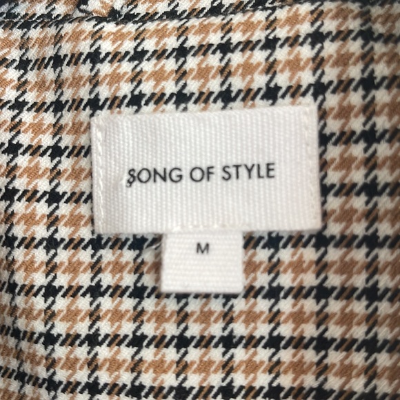 Song of Style Buffy Plaid Coat // Medium - Picture 12 of 15